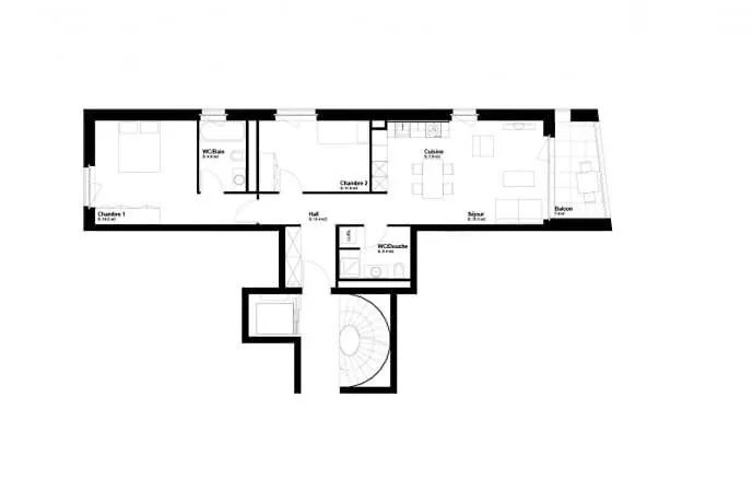 Modern 2 Bedroom - View Apartment Montreux