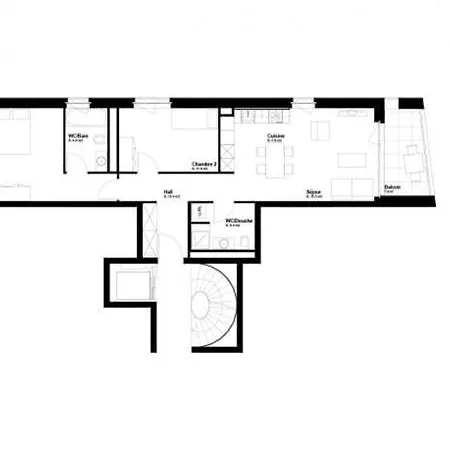 Modern 2 Bedroom - View Апартаменты Монтрё